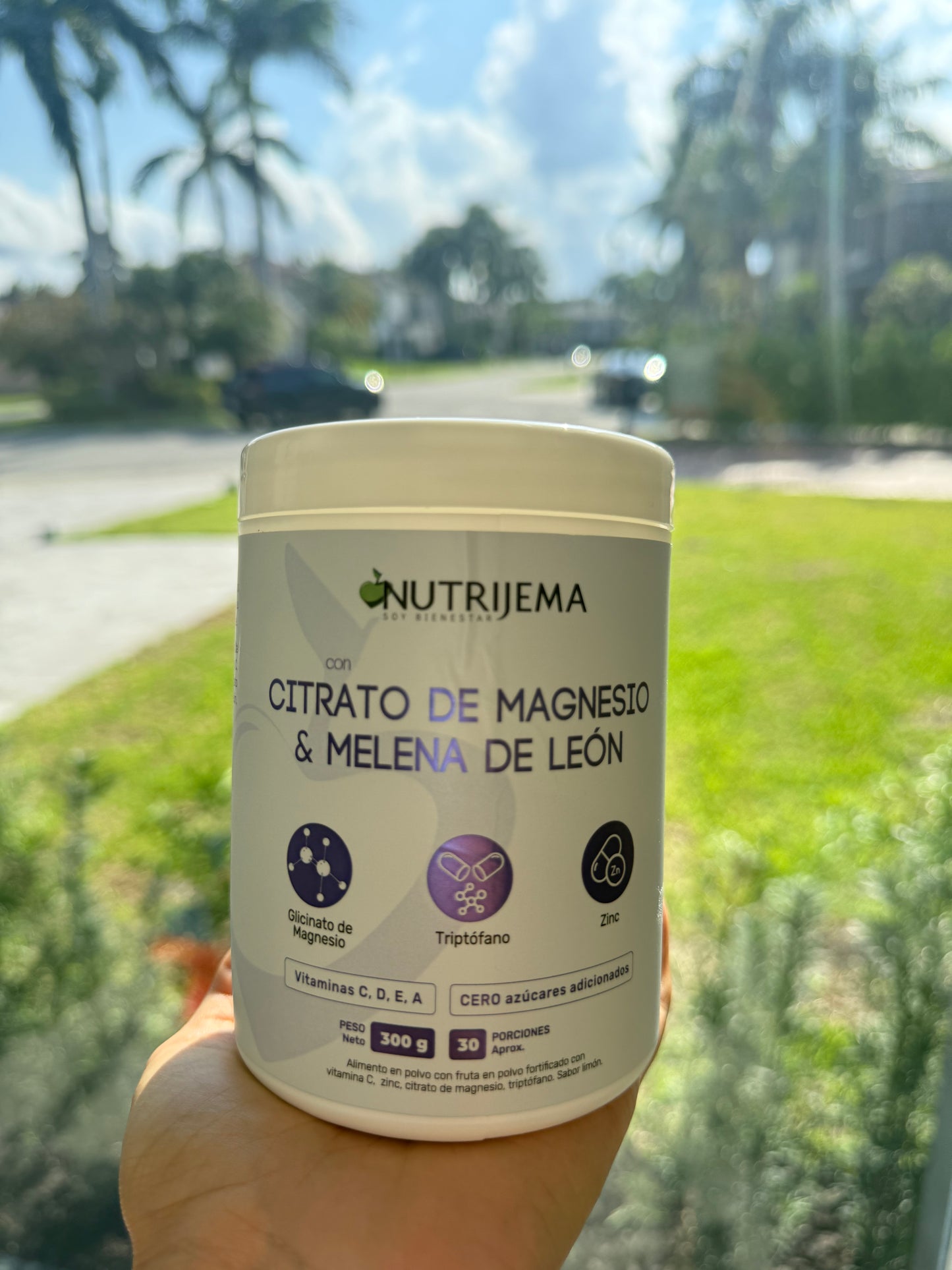 Citrato de Magnesio con Melena de León (Magnesium Citrate with Lion's Mane)