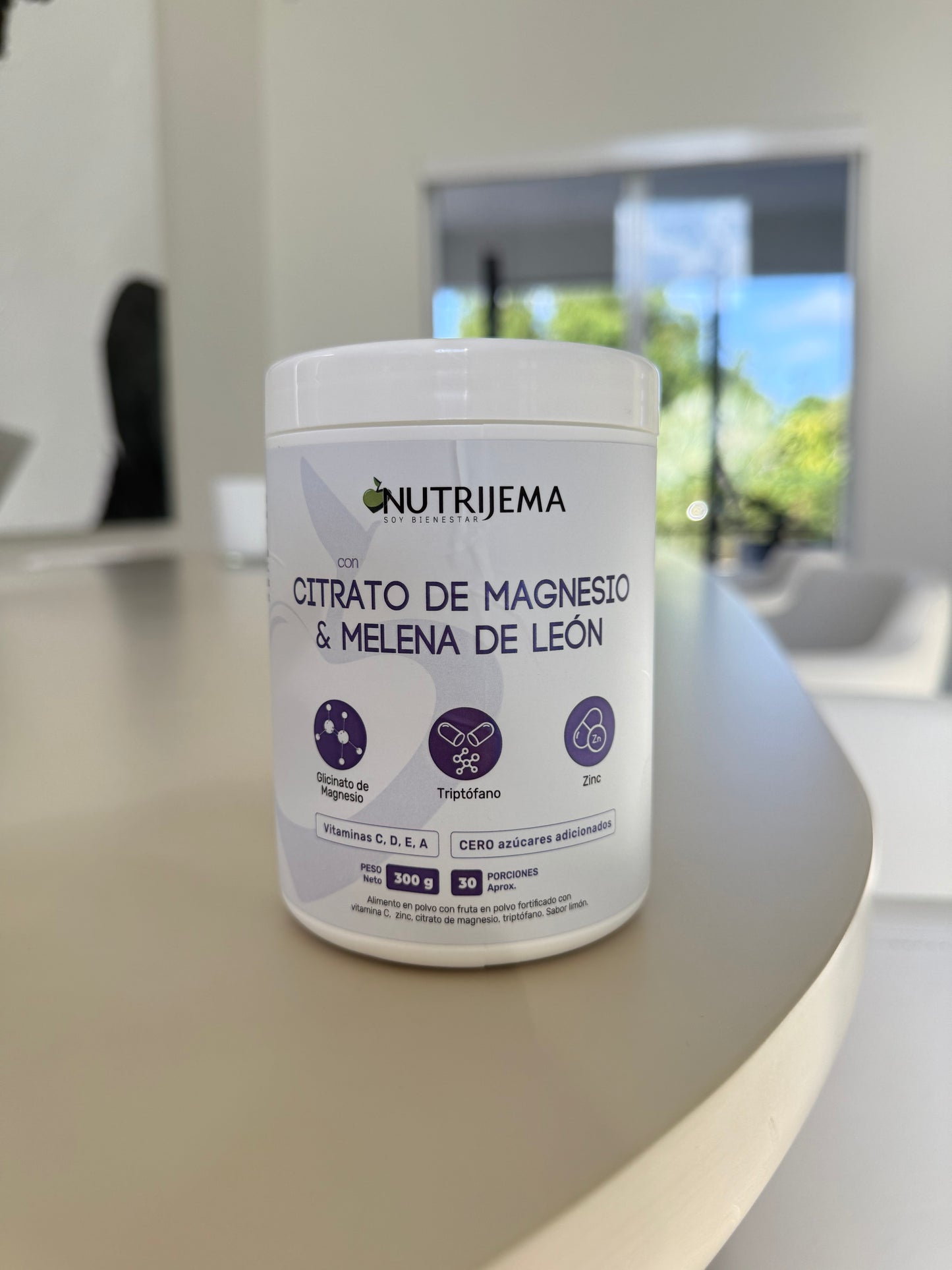 Citrato de Magnesio con Melena de León (Magnesium Citrate with Lion's Mane)