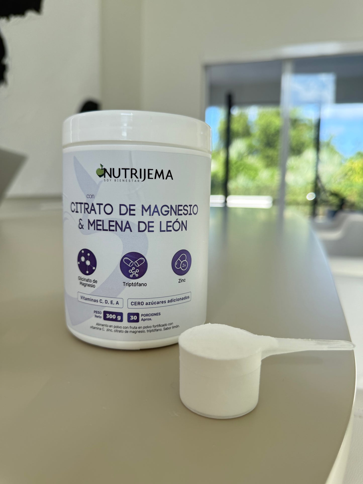 Citrato de Magnesio con Melena de León (Magnesium Citrate with Lion's Mane)