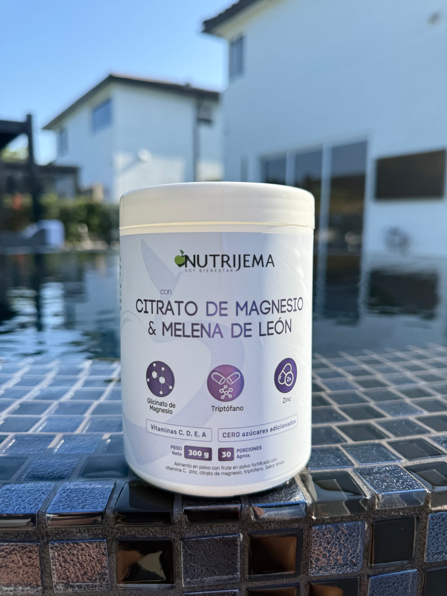 Citrato de Magnesio con Melena de León (Magnesium Citrate with Lion's Mane)