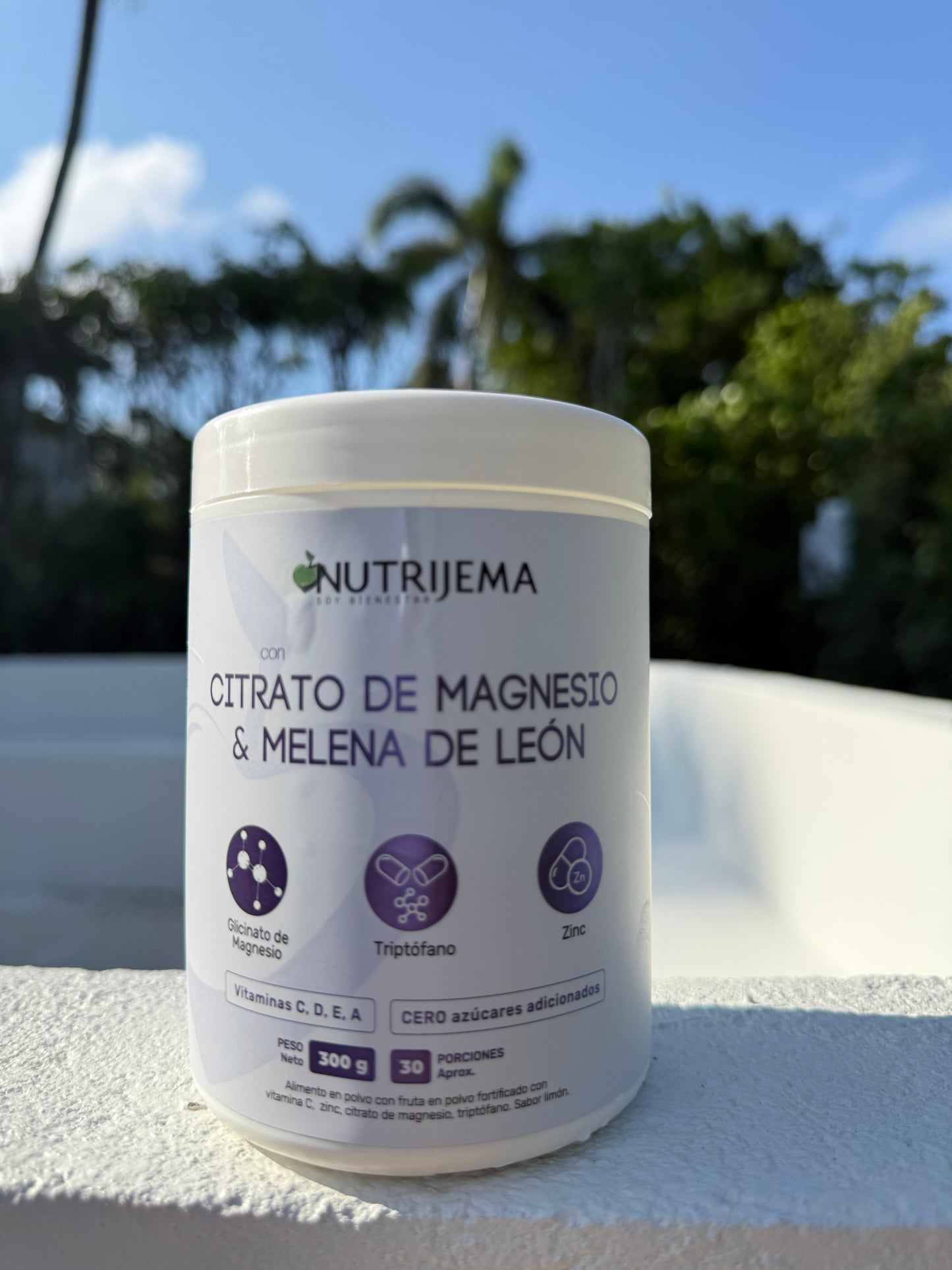 Citrato de Magnesio con Melena de León (Magnesium Citrate with Lion's Mane)