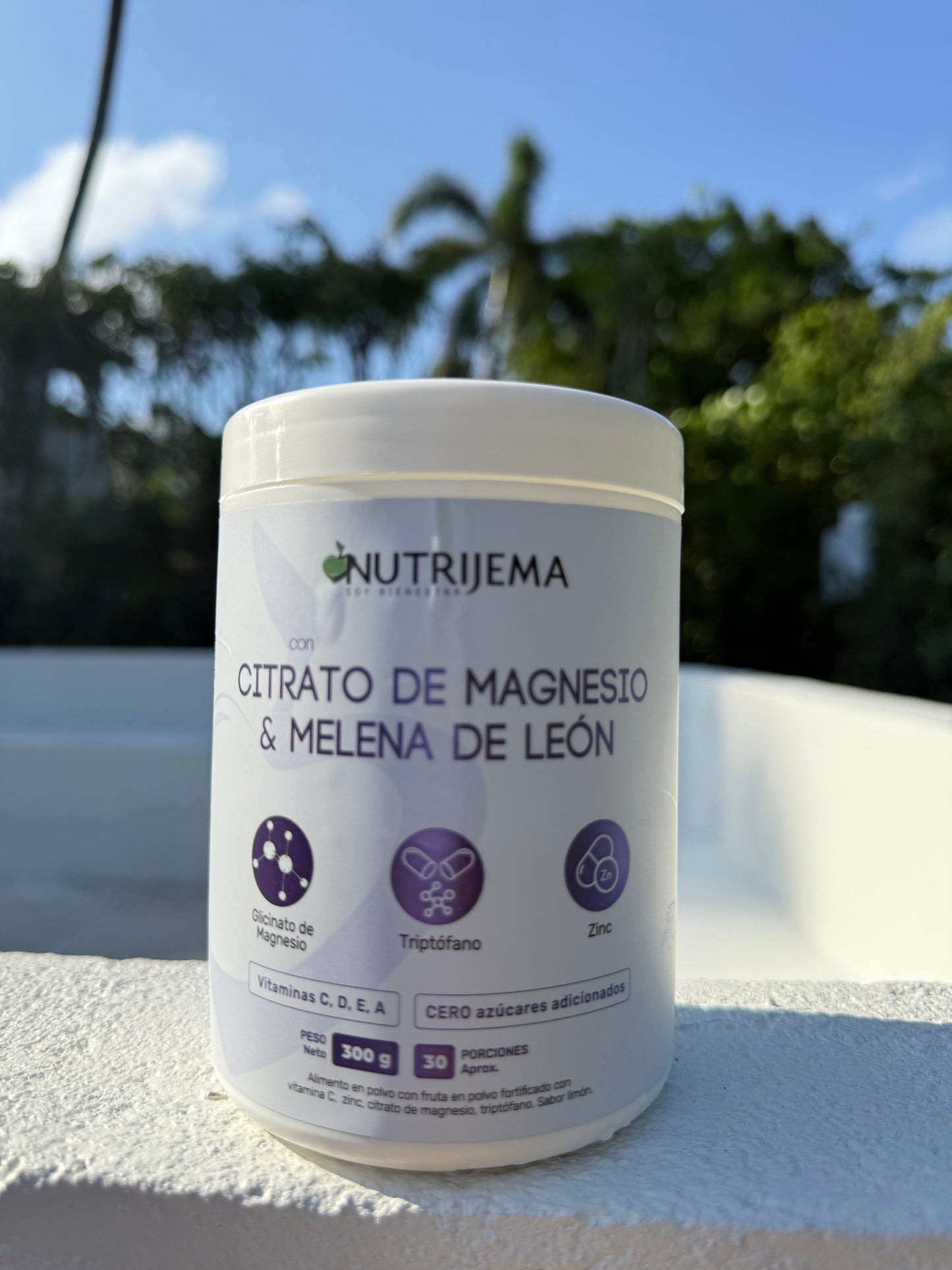 Citrato de Magnesio con Melena de León (Magnesium Citrate with Lion's Mane)