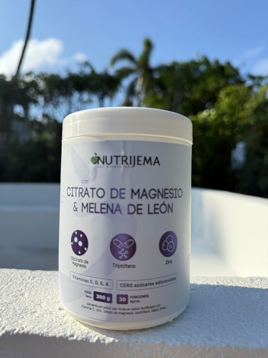 Citrato de Magnesio con Melena de León